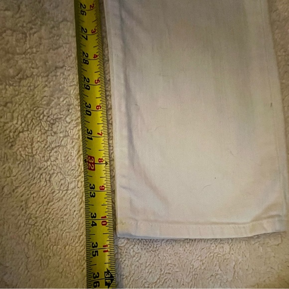Eddie Bauer misses white jeans. Gently worn, size 4T. 34” inseam. - Picture 4 of 5